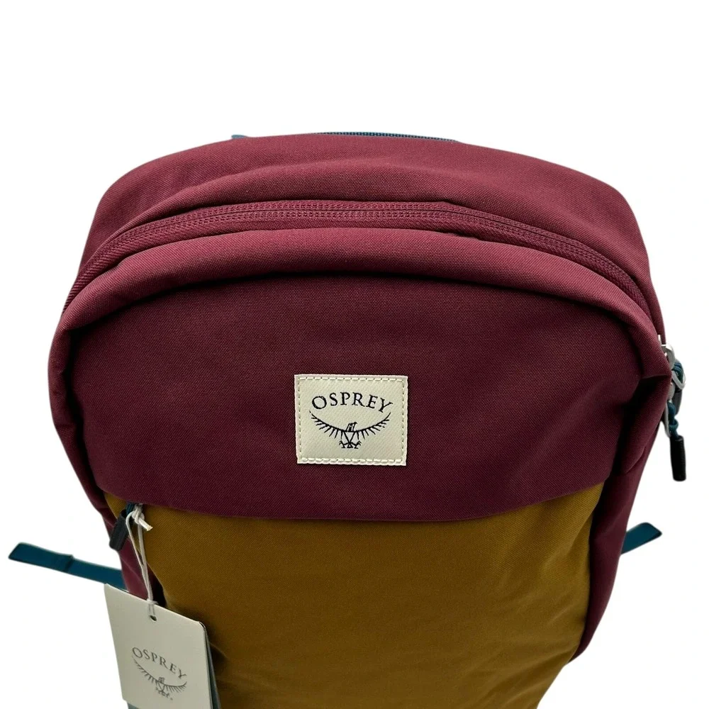 Osprey Arcane 20L Backpack Burgundy-Brown (18H x 12W x 8D) 16